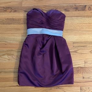 Strapless bridesmaid dress!!